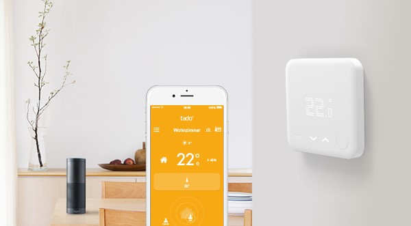 Thermosstat-Steuerung via App und Amazon Echo